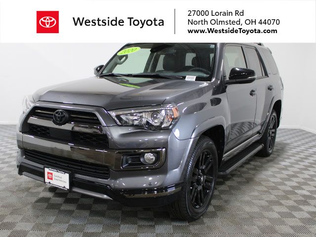 Magnetic Gray Metallic 2020 Toyota 4Runner Nightshade 4WD SUV / Crossover All-Wheel Drive 5-Speed Automatic Overdrive