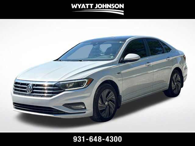 Silver 2019 Volkswagen Jetta SEL Premium FWD Sedan Front-Wheel Drive 8-Speed Automatic