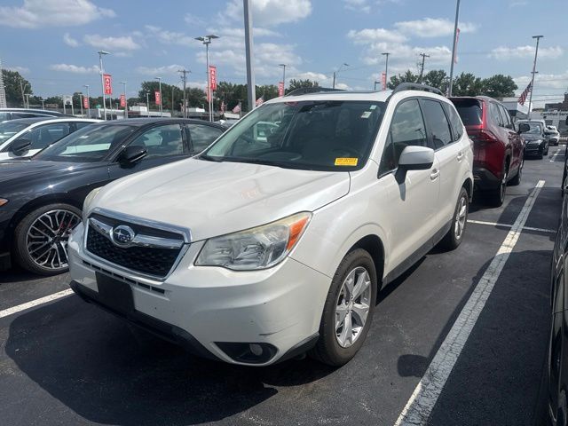 Satin White Pearl 2015 Subaru Forester SUV / Crossover All-Wheel Drive Continuously Variable Transmission