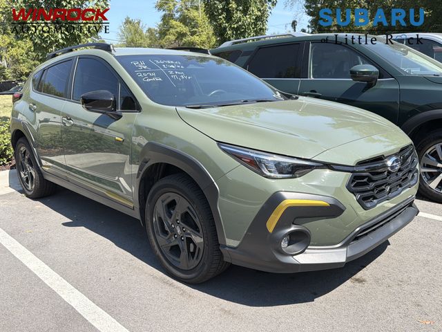 Alpine Green 2024 Subaru Crosstrek SUV / Crossover All-Wheel Drive Continuously Variable Transmission