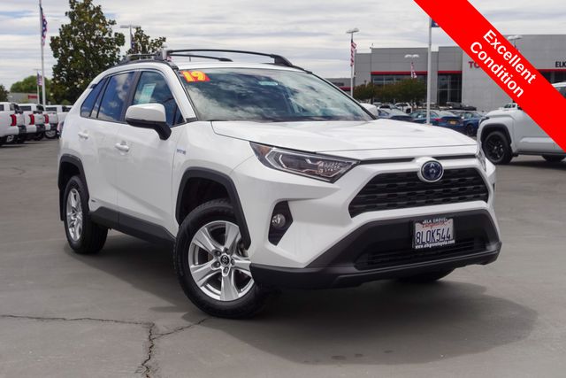 used 2019 Toyota RAV4 Hybrid car, priced at $30,000