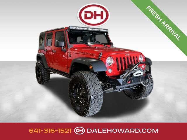 Firecracker Red Clear Coat 2015 Jeep Wrangler Unlimited Rubicon 4WD SUV / Crossover Four-Wheel Drive 5-Speed Automatic
