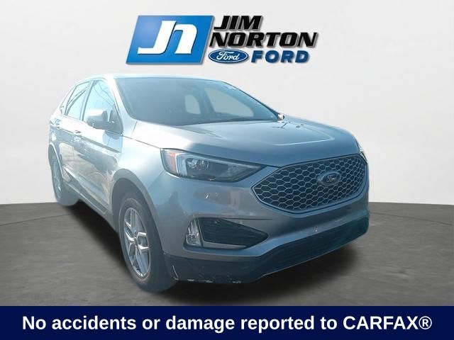 Silver Metallic 2024 Ford Edge SUV / Crossover All-Wheel Drive 8-Speed Automatic