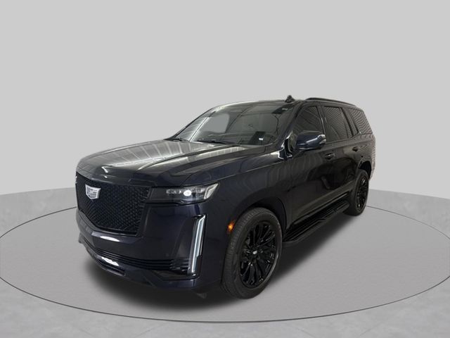 Dark Moon Blue Metallic 2021 Cadillac Escalade SUV / Crossover Four-Wheel Drive