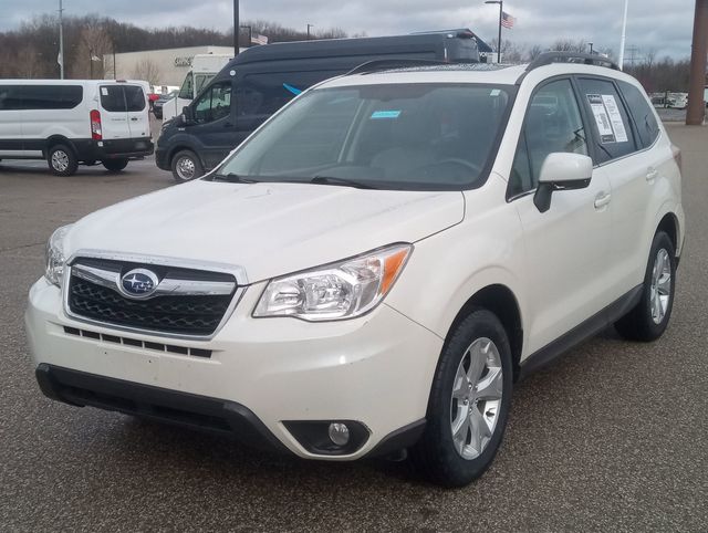 Crystal White Pearl 2016 Subaru Forester 2.5i Limited SUV / Crossover All-Wheel Drive Continuously Variable Transmission