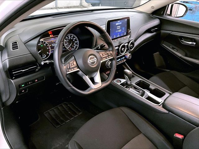 2020 Nissan Sentra SV White at Luther Ford