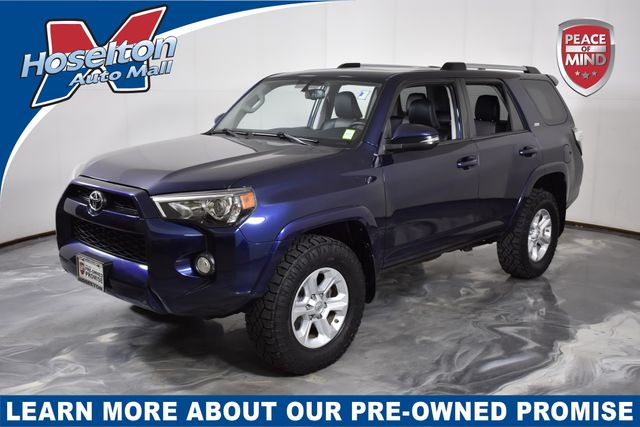 Nautical Blue Metallic 2019 Toyota 4Runner SUV / Crossover Four-Wheel Drive 5-Speed Automatic Overdrive
