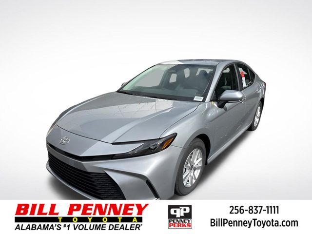 Silver 2026 Toyota Camry Sedan Front-Wheel Drive Continuously Variable Transmission