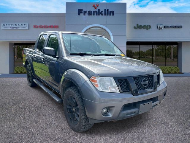 Gray (Gun Metallic) 2019 Nissan Frontier SV V6 Crew Cab 4WD Pickup Truck Four-Wheel Drive 5-Speed Automatic Overdrive