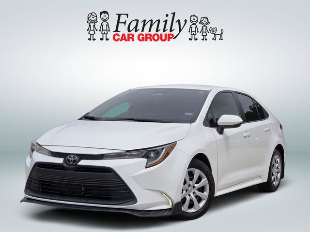 Ice Cap 2024 Toyota Corolla LE FWD Sedan Front-Wheel Drive Continuously Variable Transmission