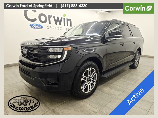 Agate Black Metallic 2025 Ford Expedition SUV / Crossover Four-Wheel Drive Automatic