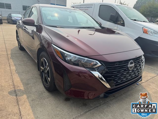 Rosewood Metallic 2025 Nissan Sentra Sedan Front-Wheel Drive Continuously Variable Transmission