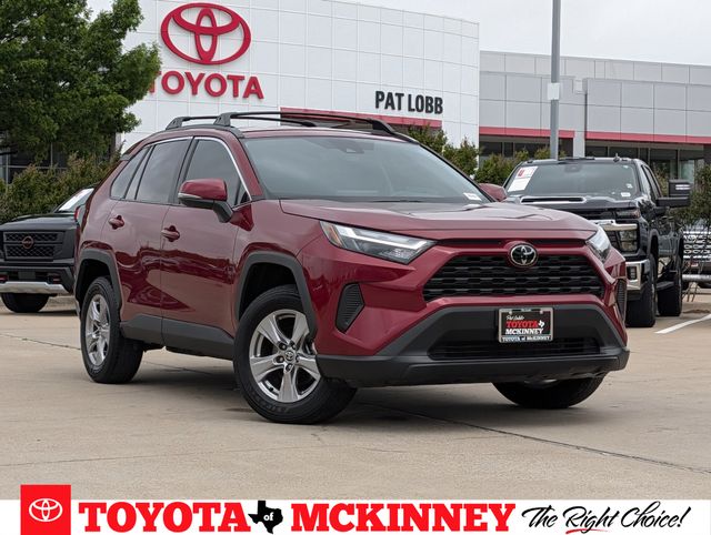 Red (Ruby Flare Pearl) 2025 Toyota RAV4 XLE FWD SUV / Crossover Front-Wheel Drive 8-Speed Automatic