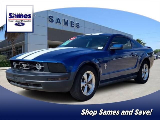 Vista Blue Clearcoat Metallic 2008 Ford Mustang V6 Premium Coupe RWD Coupe Rear-Wheel Drive 5-Speed Automatic