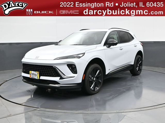Iridescent White Tricoat 2025 Buick Envision Sport Touring AWD SUV / Crossover All-Wheel Drive 9-Speed Automatic