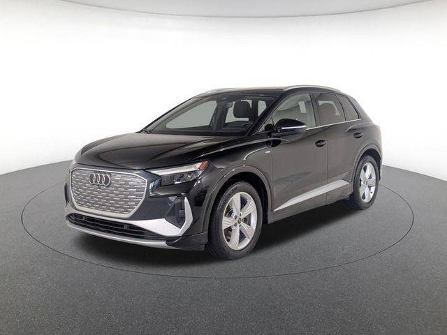 Mythos Black Metallic 2025 Audi Q4 e-tron SUV / Crossover All-Wheel Drive Automatic