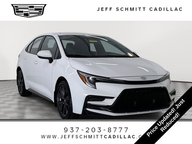 Ice Cap 2025 Toyota Corolla Sedan Front-Wheel Drive Continuously Variable Transmission