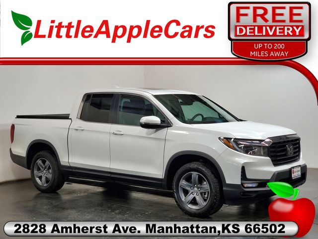 White 2023 Honda Ridgeline Pickup Truck All-Wheel Drive 9-Speed Automatic