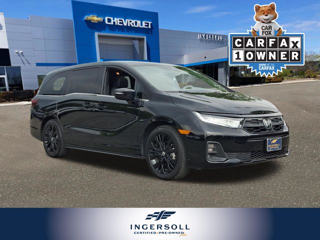 Crystal Black Pearl 2025 Honda Odyssey Minivan Front-Wheel Drive Automatic