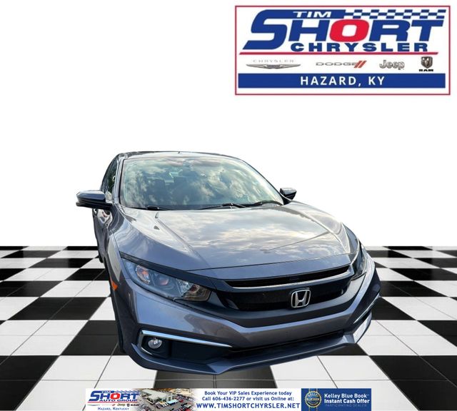 Gray 2021 Honda Civic Sedan Front-Wheel Drive Continuously Variable Transmission