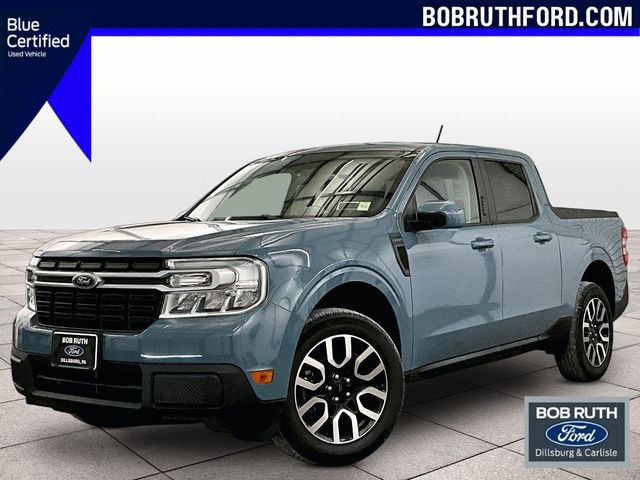 2022 Ford Maverick Lariat Blue at Grove City Ford