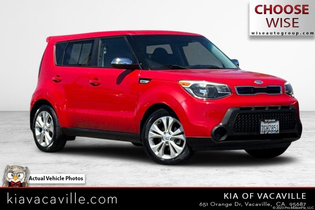 Inferno Red 2014 Kia Soul Wagon Front-Wheel Drive 6-Speed Automatic