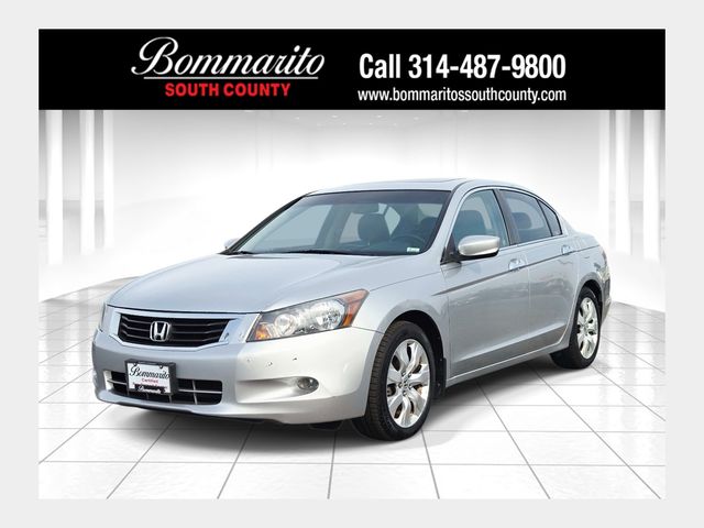 Silver 2008 Honda Accord Sedan Front-Wheel Drive 5-Speed Automatic Overdrive