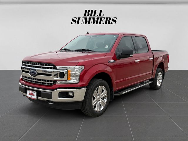 Red 2020 Ford F-150 XLT SuperCrew 4WD Pickup Truck Four-Wheel Drive Automatic