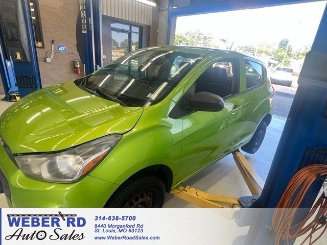 Green (Lime Metallic) 2016 Chevrolet Spark Hatchback Front-Wheel Drive Continuously Variable Transmission