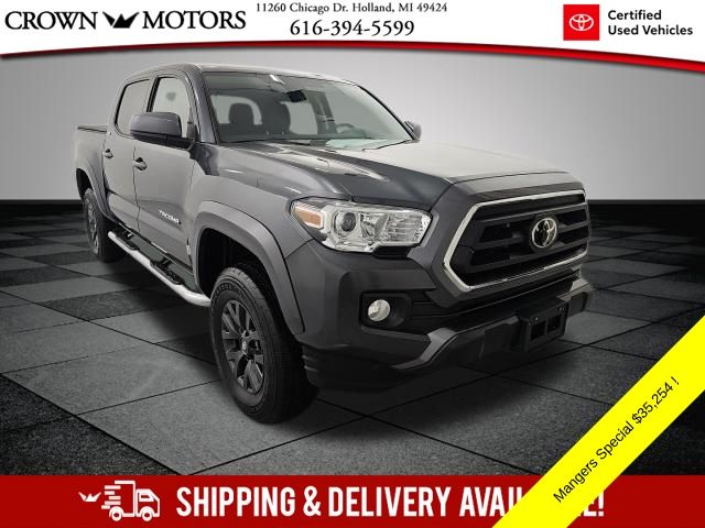 Magnetic Gray Metallic 2023 Toyota Tacoma Pickup Truck Four-Wheel Drive 6-Speed Automatic