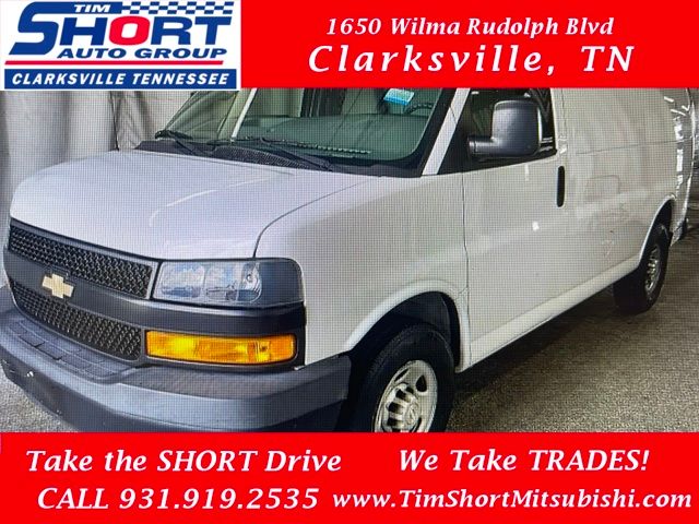 Summit White 2020 Chevrolet Express Cargo Van Rear-Wheel Drive 8-Speed Automatic Overdrive