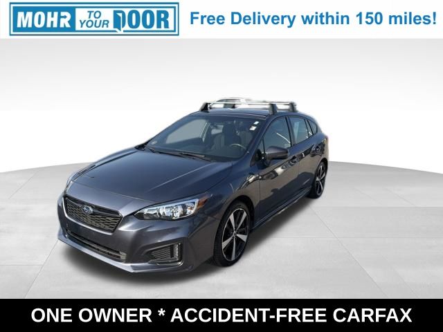 Gray Metallic 2017 Subaru Impreza Hatchback All-Wheel Drive Continuously Variable Transmission