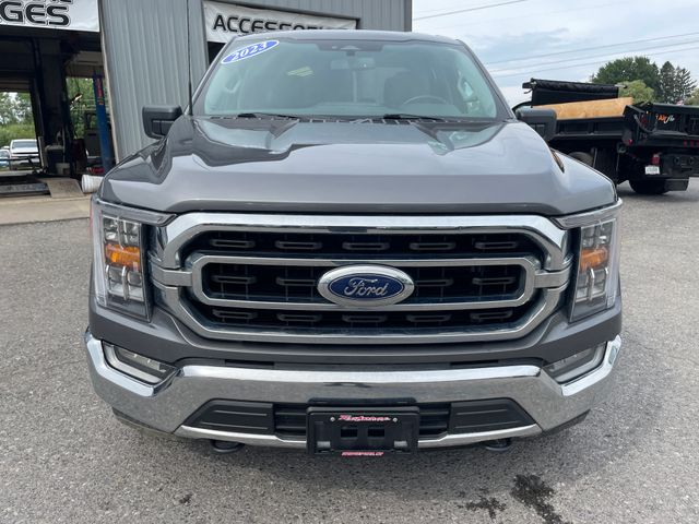 2023 Ford F-150 XLT - Gray Metallic exterior view 2