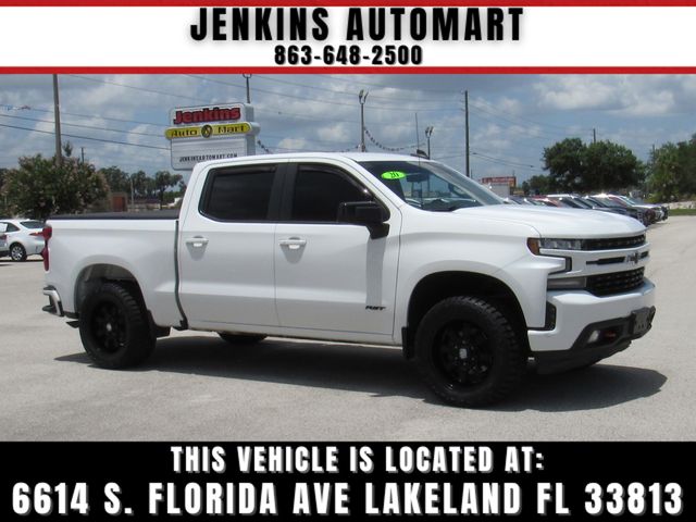 Summit White 2020 Chevrolet Silverado 1500 Pickup Truck Four-Wheel Drive Automatic