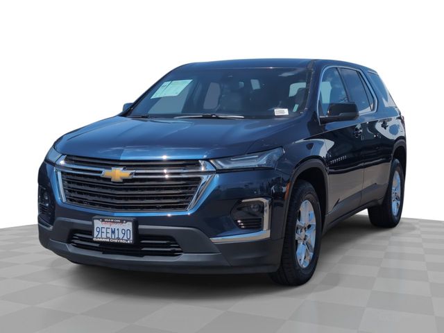 Northsky Blue Metallic 2023 Chevrolet Traverse LS FWD SUV / Crossover Front-Wheel Drive 9-Speed Automatic