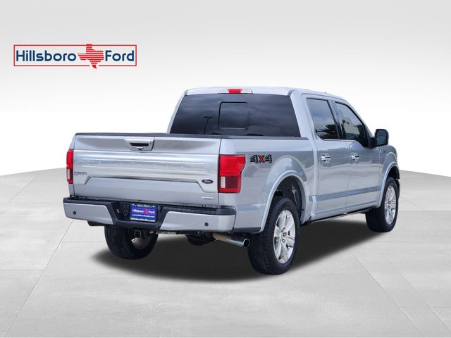 2020 Iconic Silver Metallic Ford F-150 Platinum 4X4 Truck