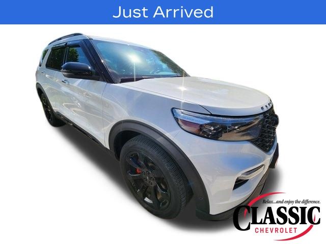 White 2021 Ford Explorer ST AWD SUV / Crossover All-Wheel Drive Automatic