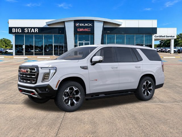 2026 GMC Yukon AT4 White at Big Star Chrysler Jeep Dodge Ram 