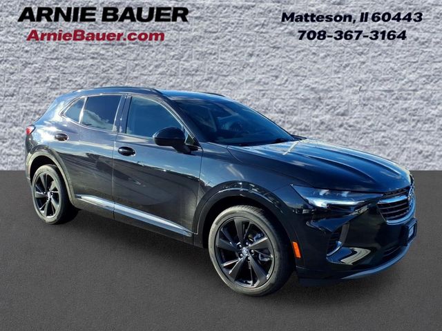 Black (Ebony Twilight Metallic) 2023 Buick Envision SUV / Crossover All-Wheel Drive 9-Speed Automatic