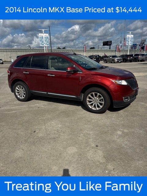 Red (Sunset Metallic) 2014 Lincoln MKX SUV / Crossover Front-Wheel Drive 6-Speed Automatic