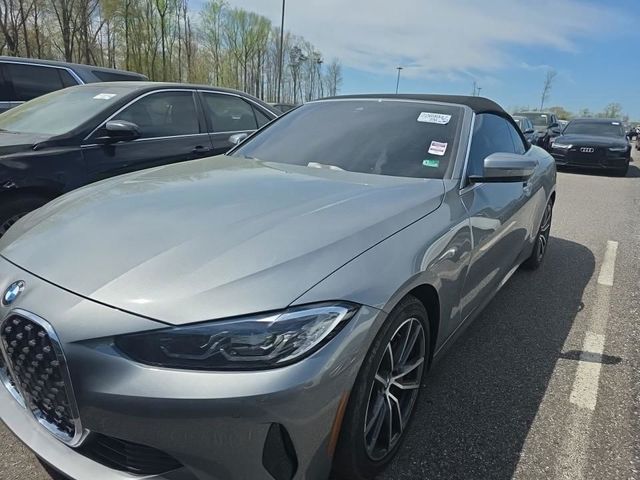 Gray Metallic 2024 BMW 4 Series 430i Convertible xDrive Convertible All-Wheel Drive 8-Speed Automatic