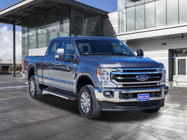 2022 Gray Metallic Ford Super Duty F-350 SRW Lariat 4X4 Truck