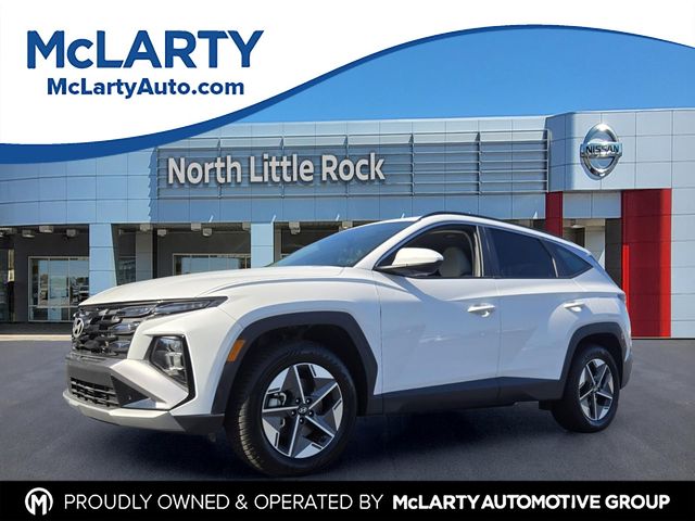 White Pearl 2025 Hyundai Tucson SUV / Crossover All-Wheel Drive 8-Speed Automatic