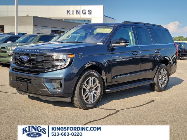 Stone Blue Metallic 2025 Ford Expedition SUV / Crossover Four-Wheel Drive Automatic
