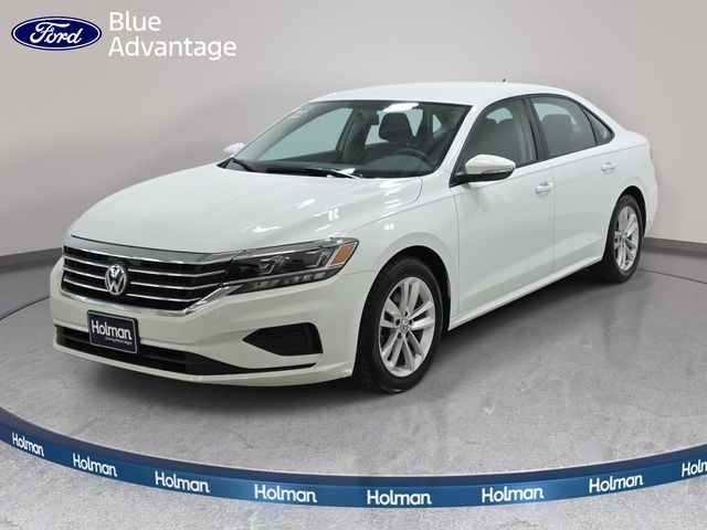 White 2020 Volkswagen Passat 2.0T S FWD Sedan Front-Wheel Drive 6-Speed Automatic