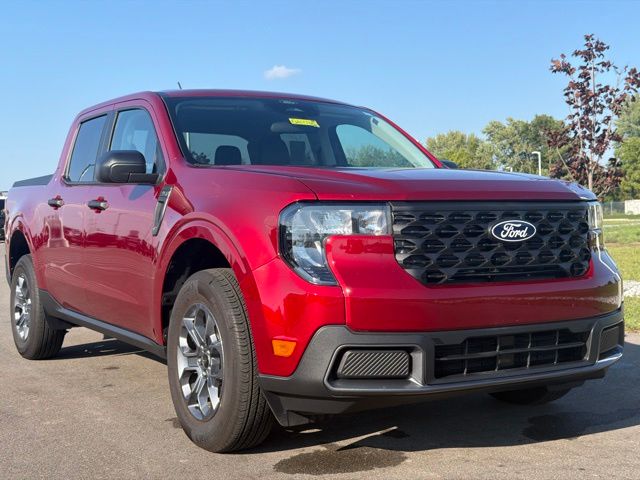 Ruby Red Metallic 2026 Ford Maverick Pickup Truck Front-Wheel Drive Continuously Variable Transmission