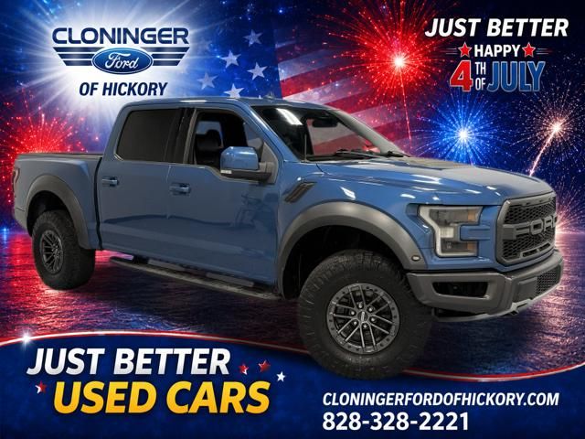 Ford Performance Blue Metallic 2019 Ford F-150 Pickup Truck Four-Wheel Drive Automatic