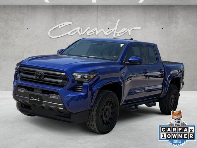 Blue 2025 Toyota Tacoma Pickup Truck 4X2 8-Speed Automatic