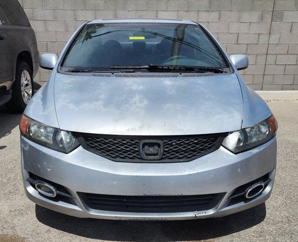 Alabaster Silver Metallic 2009 Honda Civic Coupe Si Coupe Front-Wheel Drive 6-Speed Manual