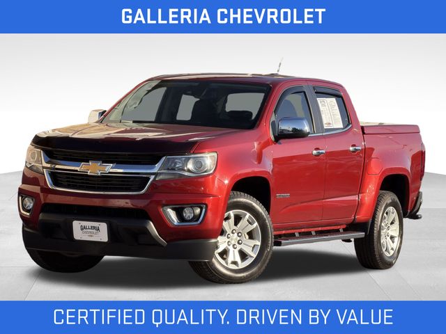 Red Rock Metallic 2015 Chevrolet Colorado LT Crew Cab RWD Pickup Truck 4X2 6-Speed Automatic